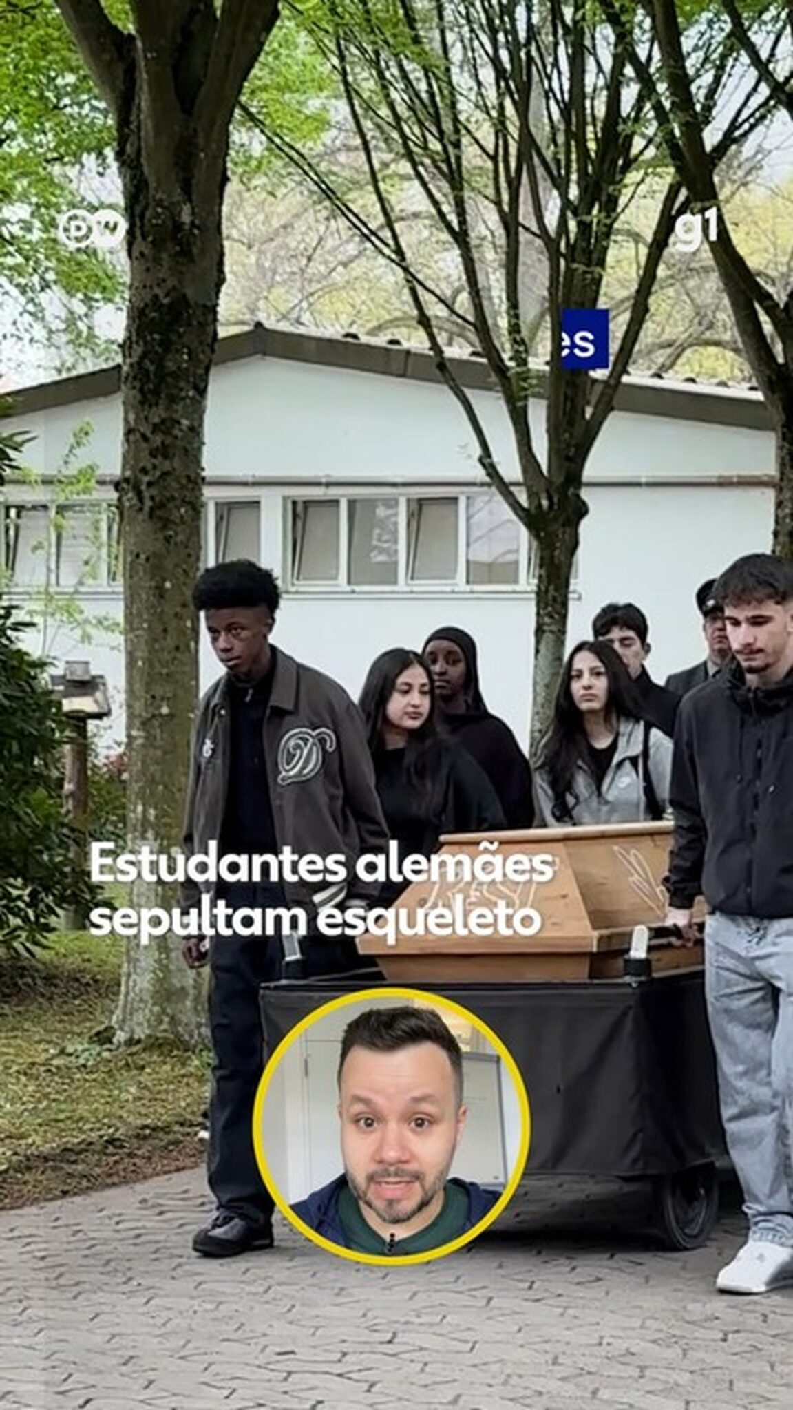 estudantes-alemaes-sepultam-esqueleto usado-em-aulas-apos-descobrirem-que-era-de-um-humano