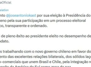 lula-parabeniza-kast-por-vitoria-no-chile:-‘seguiremos-trabalhando-com-o-novo-governo’